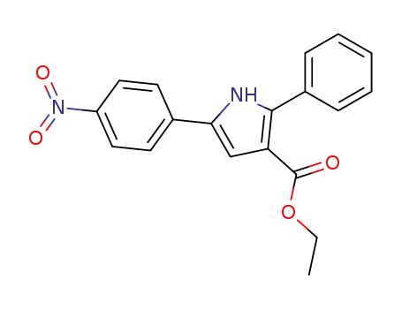 ethyl 5-(4-nitrophenyl)-2-phenyl-1H-pyrrole-3-carboxylate