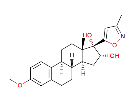3-methoxy-17-(3-methylisoxazol-5-yl)estra-1,3,5(10)-trien-16α,17α-diol