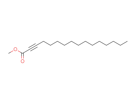 Molecular Structure of 63125-05-3 (methyl 2-hexadecynoate)