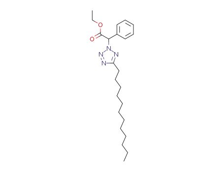 ethyl (1)-5-dodecyl-α-phenyl-2H-tetrazole-2-acetate