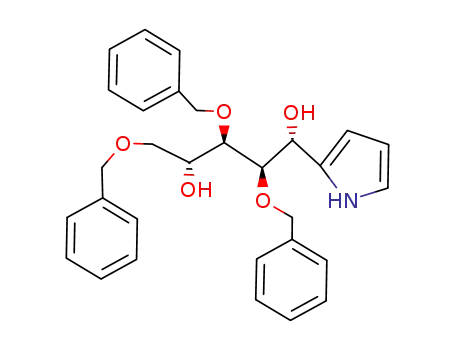 2-(2,3,5-tri-O-benzyl-D-manno-pentitol-1-yl)pyrrole