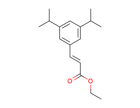 2-Propenoic acid,3-[3,5-bis(1-methylethyl)phenyl]-, ethyl ester