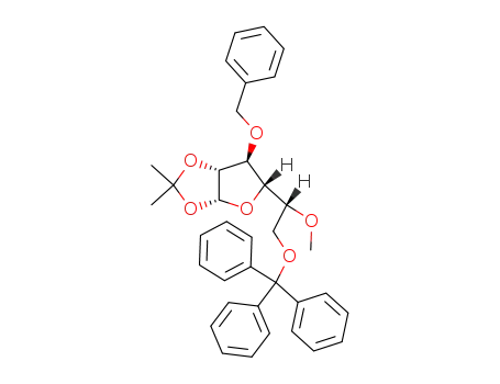 3-O-benzyl-1,2-O-isopropylidene-5-O-methyl-6-O-trityl-α-D-galactofuranose