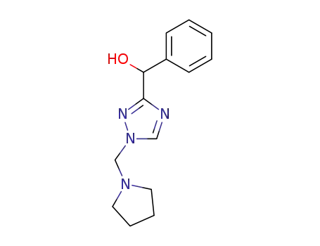Phenyl-(1-pyrrolidin-1-ylmethyl-1H-[1,2,4]triazol-3-yl)-methanol