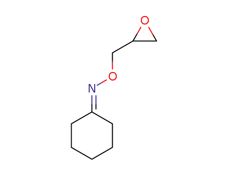 Molecular Structure of 23753-42-6 (CYCLOHEXANONE O-OXIRANYLMETHYL-OXIME)