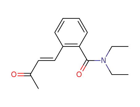 2-(Buten(1')-on(3')yl)-N,N-diethyl-benzoesaeureamid