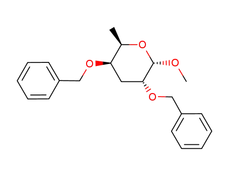 methyl 2,4-di-O-benzyl-3,6-dideoxy-α-D-xylo-hexopyranoside