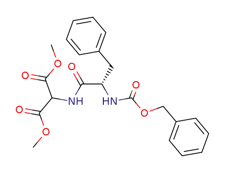 2-((S)-2-Benzyloxycarbonylamino-3-phenyl-propionylamino)-malonic acid dimethyl ester