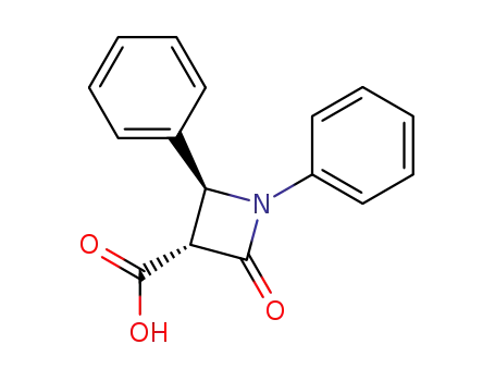 (3R,4S)-2-Oxo-1,4-diphenyl-azetidine-3-carboxylic acid