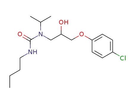3-Butyl-1-[3-(4-chloro-phenoxy)-2-hydroxy-propyl]-1-isopropyl-urea