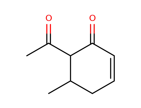 2-Cyclohexen-1-one, 6-acetyl-5-methyl- (9CI)
