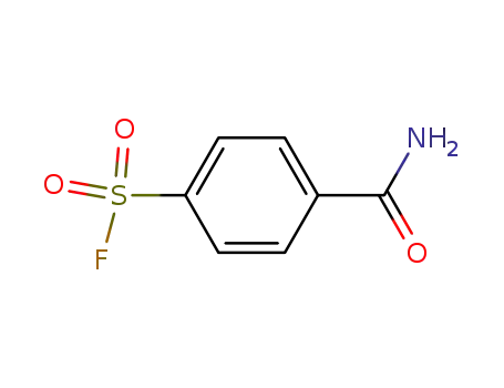 Molecular Structure of 329-18-0 (4-carbamoylbenzenesulfonyl fluoride)