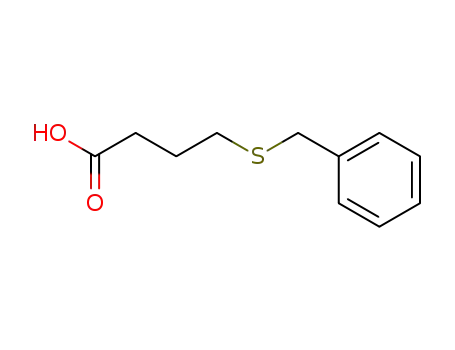 Molecular Structure of 3679-50-3 (4-benzylsulfanyl-butyric acid)