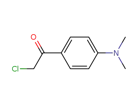 Molecular Structure of 110945-00-1 (Ethanone, 2-chloro-1-[4-(dimethylamino)phenyl]- (9CI))
