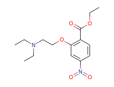 2-(2-diethylamino-ethoxy)-4-nitro-benzoic acid ethyl ester