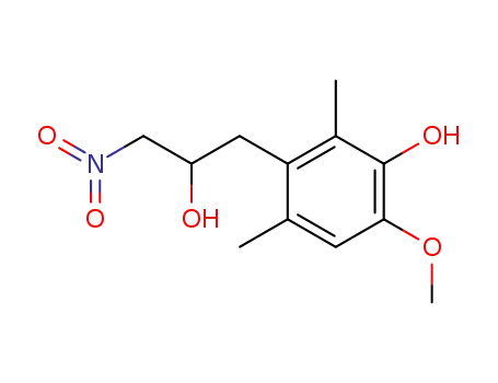 Benzeneethanol, 3-hydroxy-4-methoxy-2,6-dimethyl-a-(nitromethyl)-