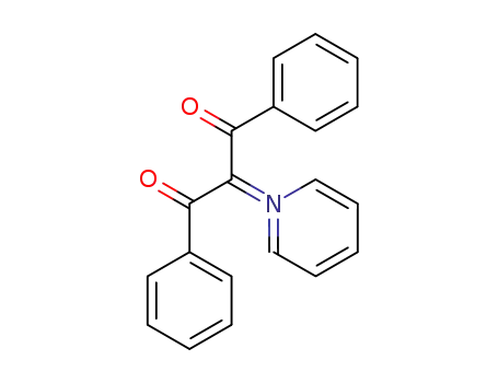 Molecular Structure of 7476-74-6 (1-(1-hydroxy-3-oxo-1,3-diphenylprop-1-en-2-yl)pyridinium)