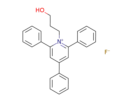 1-(3-Hydroxy-propyl)-2,4,6-triphenyl-pyridinium; fluoride