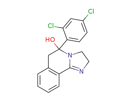 2,3,5,6-Tetrahydro-5-(2,4-dichlorophenyl)-imidazo(2,1-a)isoquinolin-5-ol