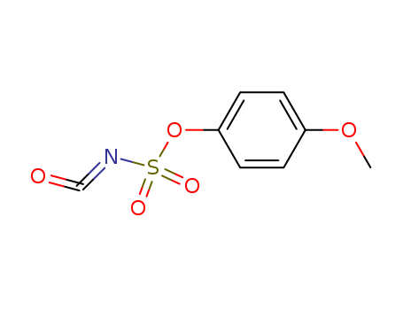 Isocyanatosulfuric acid, 4-methoxyphenyl ester