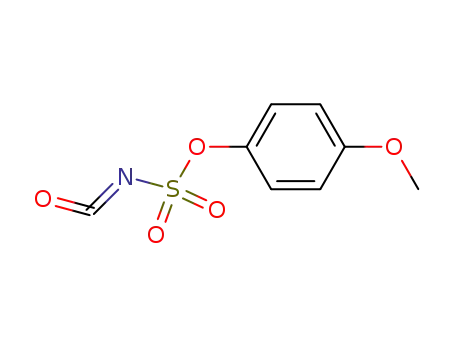 Molecular Structure of 14754-47-3 (Isocyanatosulfuric acid, 4-methoxyphenyl ester)