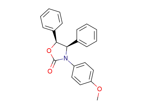 cis-4,5-diphenyl-3-(p-methoxyphenyl)-1,3-oxazolidin-2-one