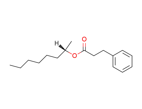(S)-3-phenylpropionic acid 2-octyl ester