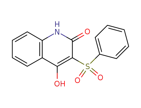 1,2-Dihydro-4-hydroxy-3-phenylsulfonyl-2-chinolon