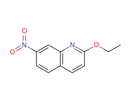 Molecular Structure of 249604-78-2 (Quinoline, 2-ethoxy-7-nitro- (9CI))