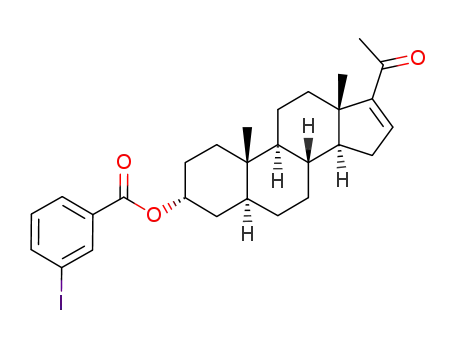 3α-Hydroxy-5α-pregn-16-en-20-one 3-m-iodobenzoate