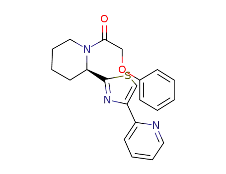 (R)-2-phenoxy-1-(2-(4-(pyridin-2-yl)thiazol-2-yl)piperidin-1-yl)ethan-1-one