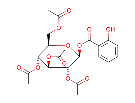 2,3,4,6-테트라-O-아세틸-bD-글루코피라노실살리실레이트