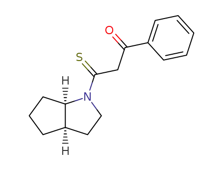 3-(3aR,6aR)-Hexahydro-cyclopenta[b]pyrrol-1-yl-1-phenyl-3-thioxo-propan-1-one