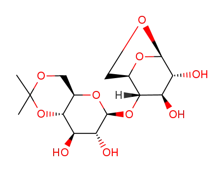 1,6-anhydro-4-O-(4,6-O-isopropylidene-β-D-glucopyranosyl)-β-D-glucopyranose