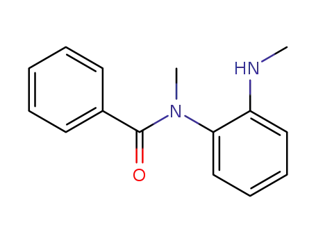 Molecular Structure of 13786-09-9 (N-methyl-N-<o-(methylamino)phenyl>benzamide)