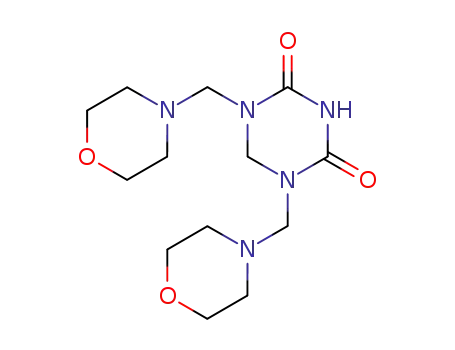 1,5-Bis-morpholin-4-ylmethyl-[1,3,5]triazinane-2,4-dione