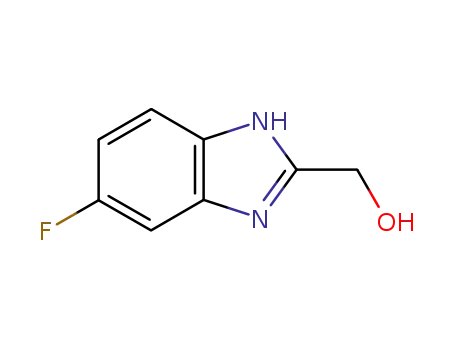 1H-벤즈이미다졸-2-메탄올,5-플루오로-(9CI)