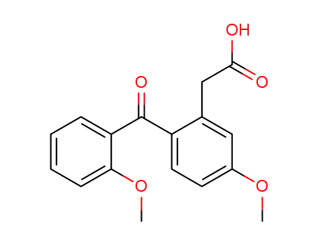 2-(2-methoxybenzoyl)-5-methoxyphenylacetic acid