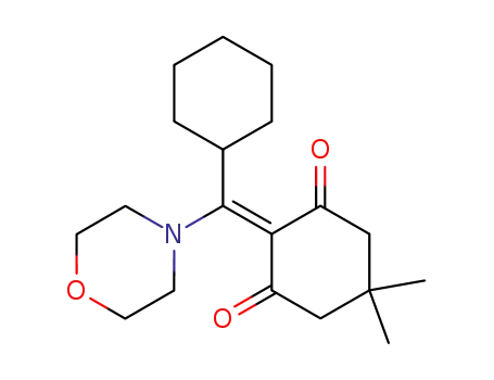 1,3-Cyclohexanedione,
2-(cyclohexyl-4-morpholinylmethylene)-5,5-dimethyl-