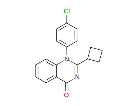 1-(4-Chlorophenyl)-2-cyclobutylquinazolin-4(1H)-one