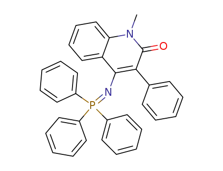 2(1H)-Quinolinone,
1-methyl-3-phenyl-4-[(triphenylphosphoranylidene)amino]-