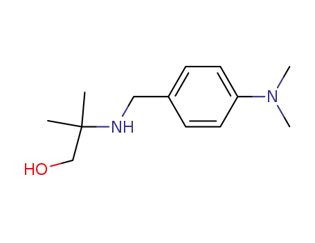 Molecular Structure of 22563-93-5 (2-{[4-(dimethylamino)benzyl]amino}-2-methylpropan-1-ol)