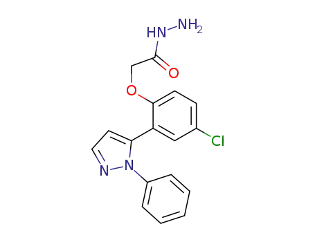 [4-chloro-2-(2-phenyl-2<i>H</i>-pyrazol-3-yl)-phenoxy]-acetic acid hydrazide