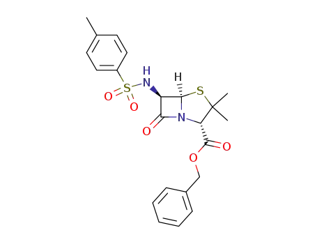 3α-Benzyloxycarbonyl-6β-aminopenam p-toluenesulfonate