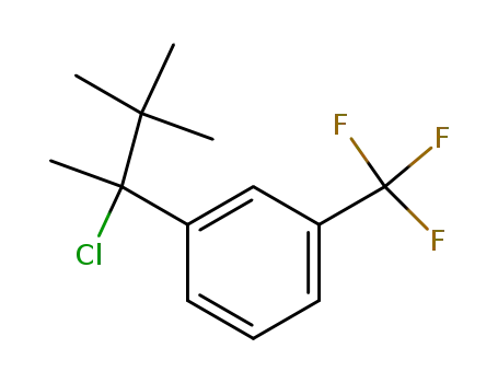 1-(1-Chloro-1,2,2-trimethyl-propyl)-3-trifluoromethyl-benzene