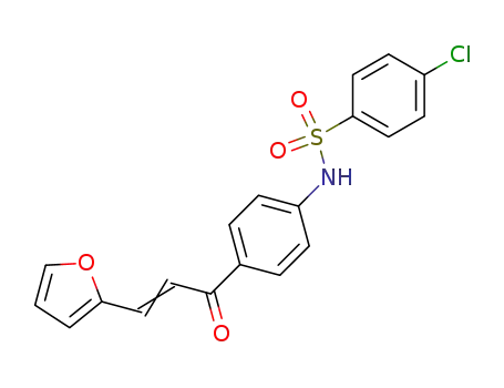 4-Chloro-N-[4-((E)-3-furan-2-yl-acryloyl)-phenyl]-benzenesulfonamide