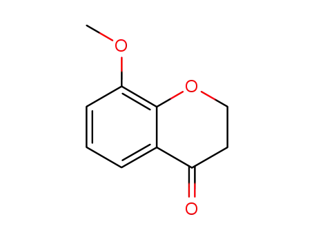 Molecular Structure of 20351-79-5 (8-Methoxy-4-chromanone)