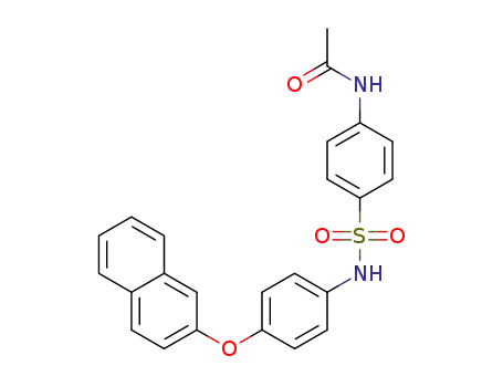 N-(4-{[4-(2-naphthyloxy)anilino]sulfonyl}phenyl)acetamide