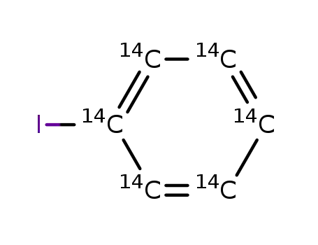 IODOBENZENE, [14C(U)]