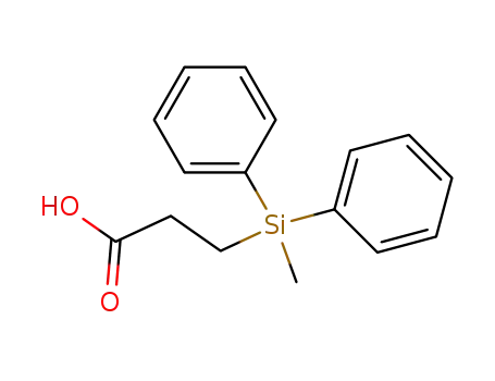 3-(Methyldiphenylsilyl)propionic Acid